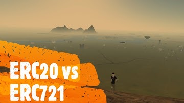 ERC20 vs ERC721 Ethereum Tokens - ICO vs NFT