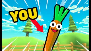 I create a game where you play as a Carrot.