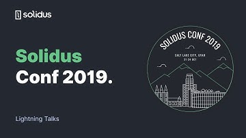 Lightning Talks | SolidusConf 2019