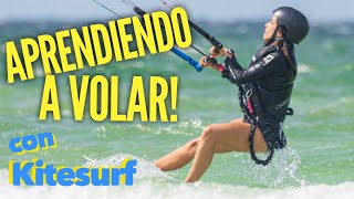 APRENDIENDO A VOLAR con KITESURF (Parte 1)