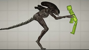 Xenomorph Invades Melon Sandbox! (Alien Mod Showcase) 👽