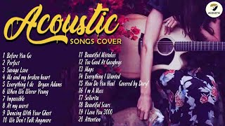 Best Guitar Acoustic Songs Collection ❤ Romantic English Acoustic Cover Of Popular Love Songs Ever