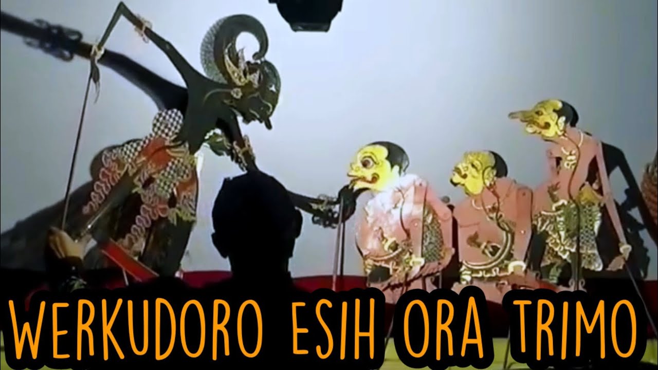 Koe dadi nggleleng mau..! Werkudoro esih ora Trimo dikalahke Bagong sing dadi janoko