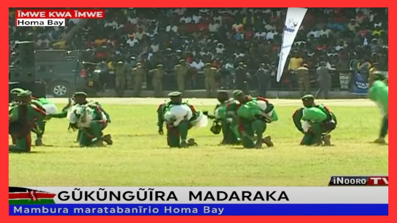 Thigari cia KDF arĩa metagwo ‘Paratroopers’ gũkenia President