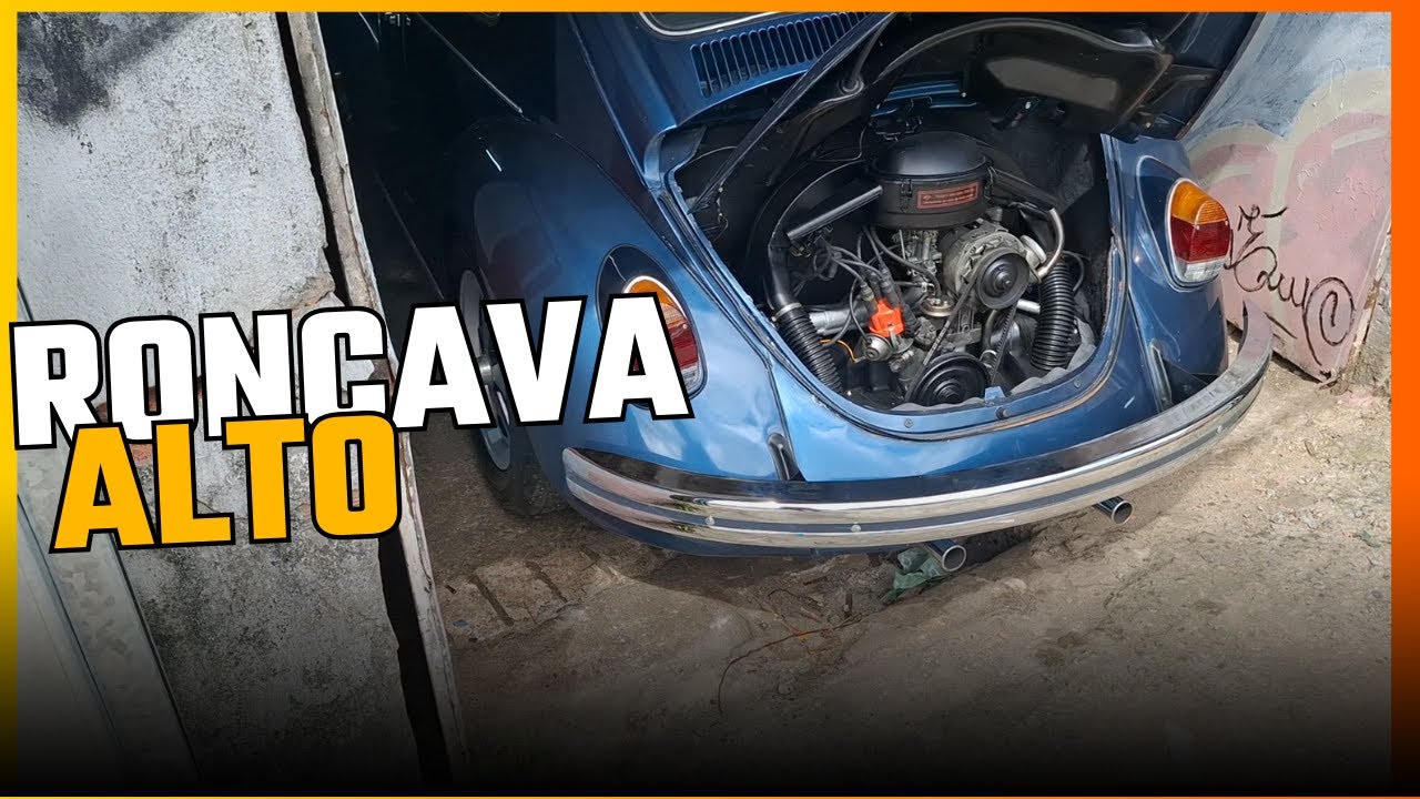 AGORA RODA LISO SEM BARULHO ! | FUSCA AZUL DO CLAUDIO | CANAL BRUTUS79