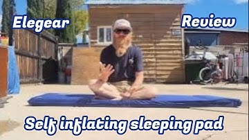 ELEGEAR self inflating sleeping pad #productreview