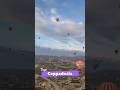 Bucket List✅ #hotairballoon #hotairballoonride #cappadocia #cappadociaballoon #travelshorts