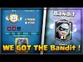 קלאש רויאל - השגנו את הקלף החדש ה"Bandit" !!!  ( לגנדרי חדש ! )