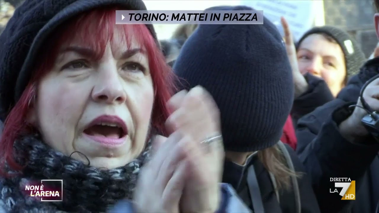 No green pass, il giurista Ugo Mattei in piazza a Torino