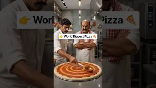 Duniya Ka Sabse Bada Pizza Challenge! ?? | World's Biggest Pizza Recipe #shorts #pizza #viral