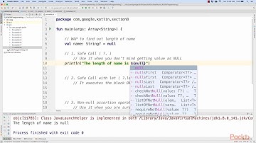 Learn Kotlin Programming: Handling Null Values| packtpub.com