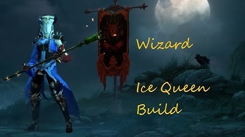 Diablo 3: Reaper of Souls (PS4) - Wizard Ice Queen build and Gameplay