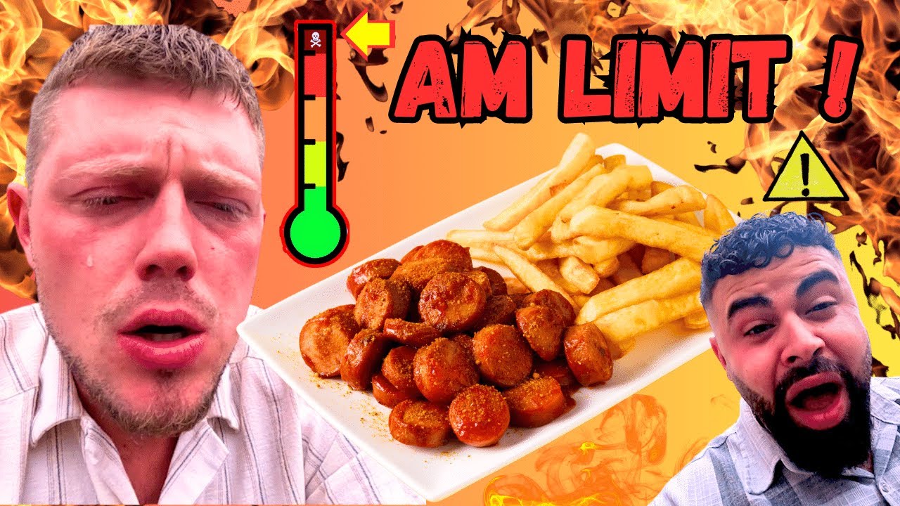 Wir Essen die schärfste Currywurst direkt aus der Hölle !! (Heftig)