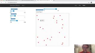 Chemical Diffusion ABM in Mesa : Step 2 Model