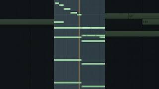 Melody 105/200 - Midikit in Description (only 10$) #shorts #flstudio #midi #musictheory