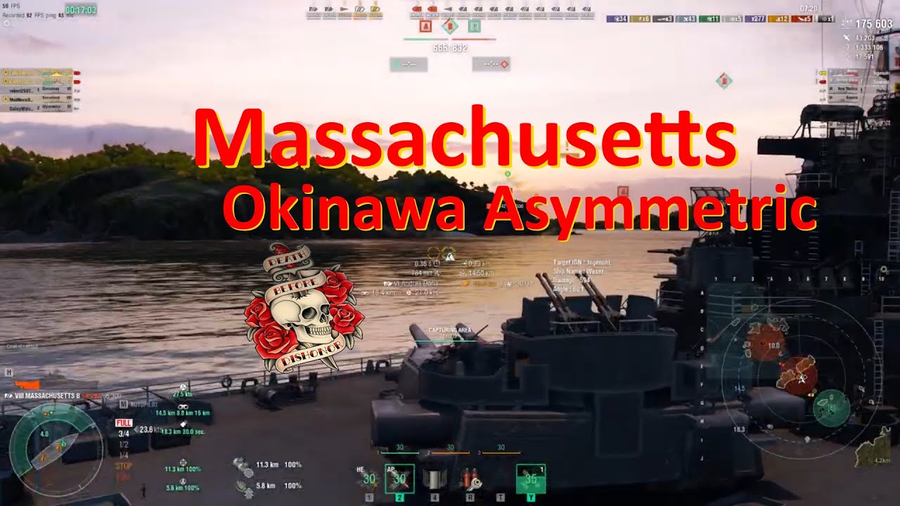 WOWS MAZ6R Masachusetts B Asymmetric