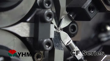 Compression spring W.D 0.1mm｜CNC Compression Spring Machine CF-303｜YHM