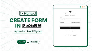 How to Create Login and Signup Pages Using ShadCN Blocks & Appwrite in Next.js 14 | iPlanted - Ep 5