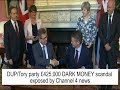 DUP/Tory party DARK MONEY scandal exposed by Channel 4 news