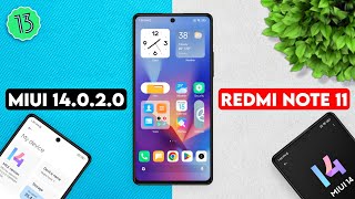 MIUI 14.0.2.0 Global for Redmi Note 11 | Android 13 Xiaomi EU | Install Hybrid Rom