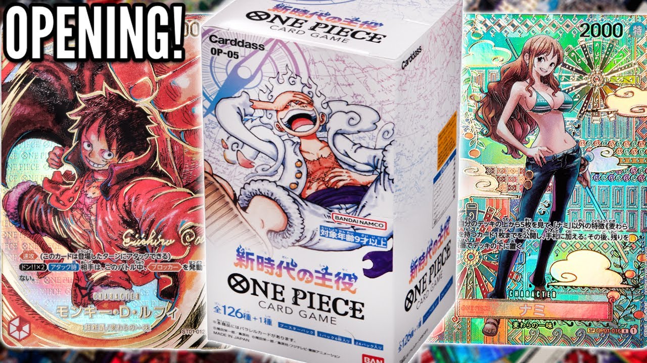 Unboxing The BEST One Piece Set 5 Booster Box! (Awakening of the New Era) 