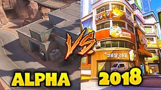 The Evolution of Overwatch MAPS - From Alpha To 2018