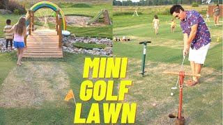 18 Hole [REAL GRASS] Mini Golf Birthday Party
