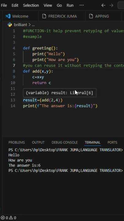 importance of functions in python - YouTube
