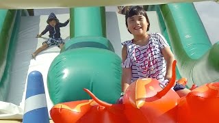 ラグナシア ビーチパーク プール & アスレッチ で遊んだよ♫ お出かけ LAGUNA Beach Park Pool & Asuretchi