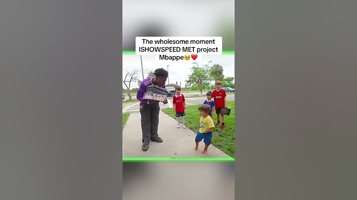 The wholesome moment ISHOWSPEED MET project Mbappe🥹❤️ #Fyp #viral #germany #fifa #ishowspeed