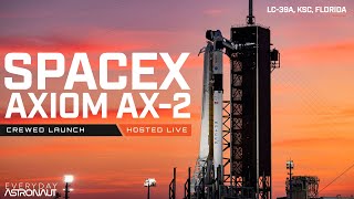 Watch #SpaceX launch 4 humans to the ISS \& land the booster back on land!