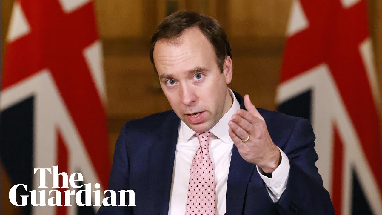 Coronavirus: Matt Hancock holds briefing on new Covid-19 variant – watch live