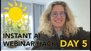 I Built a Webinar in 30 Minutes with an AI Video Avatar | Day 5 AI Challenge