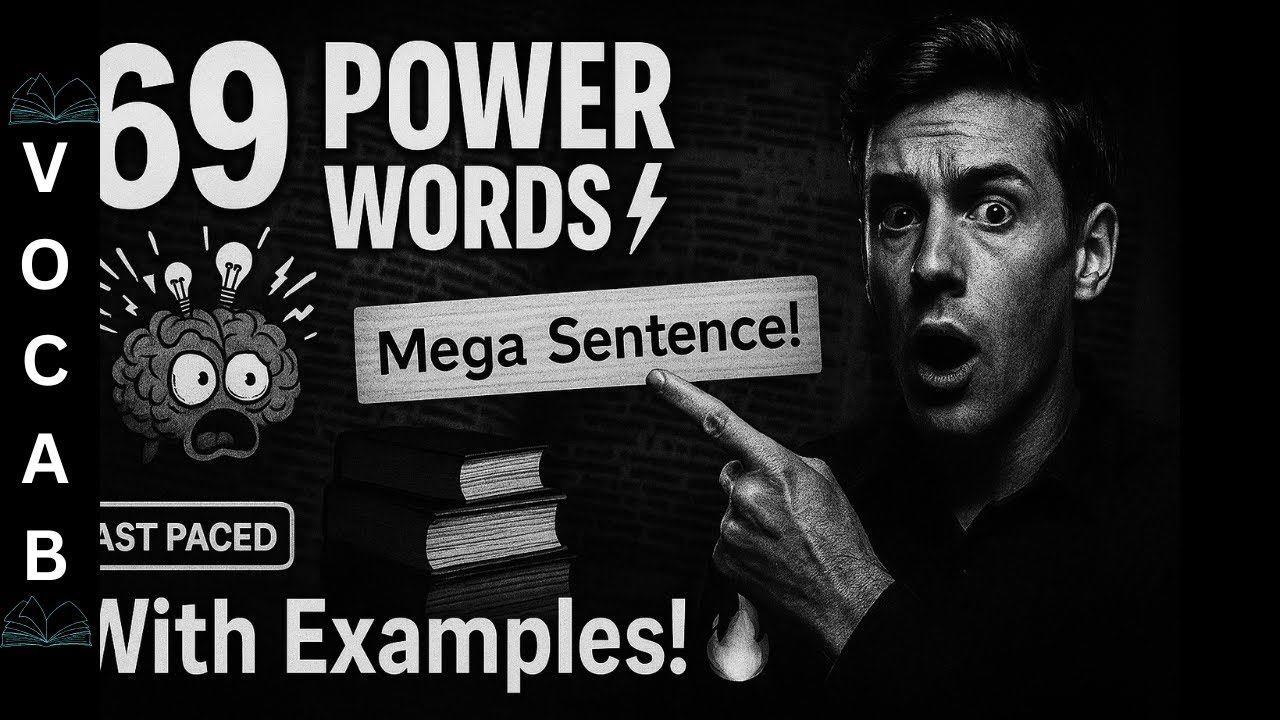 📚 Mega Vocab Crash Course ⚡ | Acrimony to Demean Explained with Examples 🤯