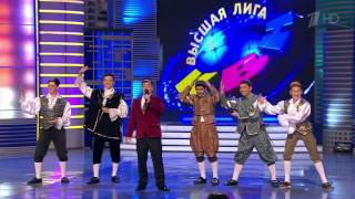 картинка: Лучшие моменты 7-ой игры Высшей лиги КВН сезона 2015 (3-ий четвертьфинал ).