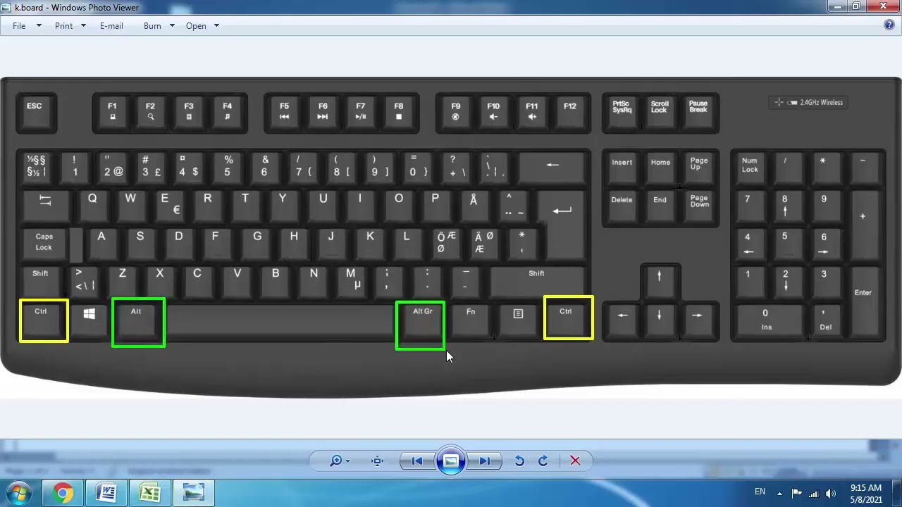 Lecture4 || Introduction to the keyboard || کی بورڈ کا تعارف || MS Word Course in Urdu by Shaheen