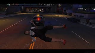 Sherry Gets RAN OVER By Crocodile Steve IMMEDIATELY After Leaving Apartments [NoPixel GTA RP] (CLIP)