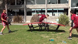 ¡Teqball con lujos y polémica! ⚽🔥🤣 [Borré y Martínez Quarta vs. Girotti y Montiel]