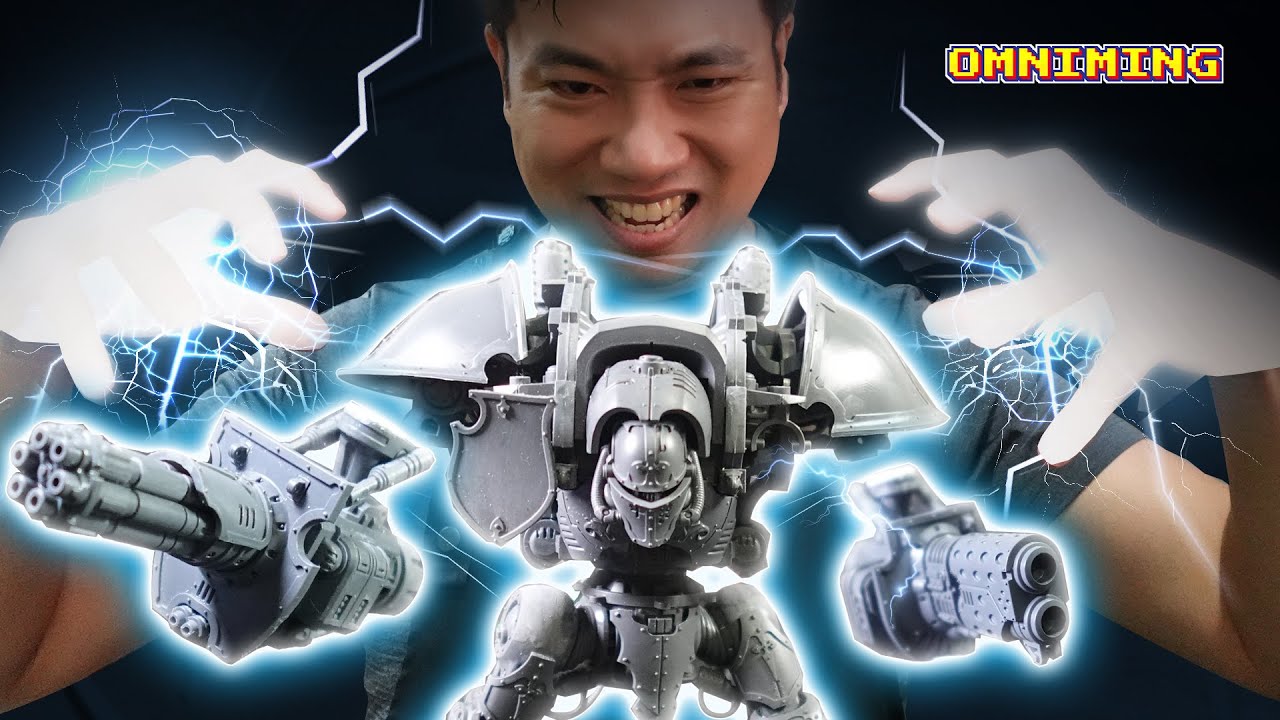 Magnetizing the Imperial Knight Questoris | Part 2 | Warhammer 40K Model Kit Build