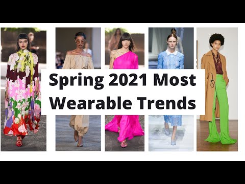 Video: 7 fashion trends (+ one) for Spring 2021