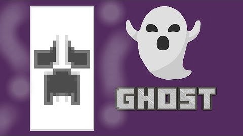 ⛏️👻 Minecraft Banner : Ghost Banner (Tutorial) 👻⛏️