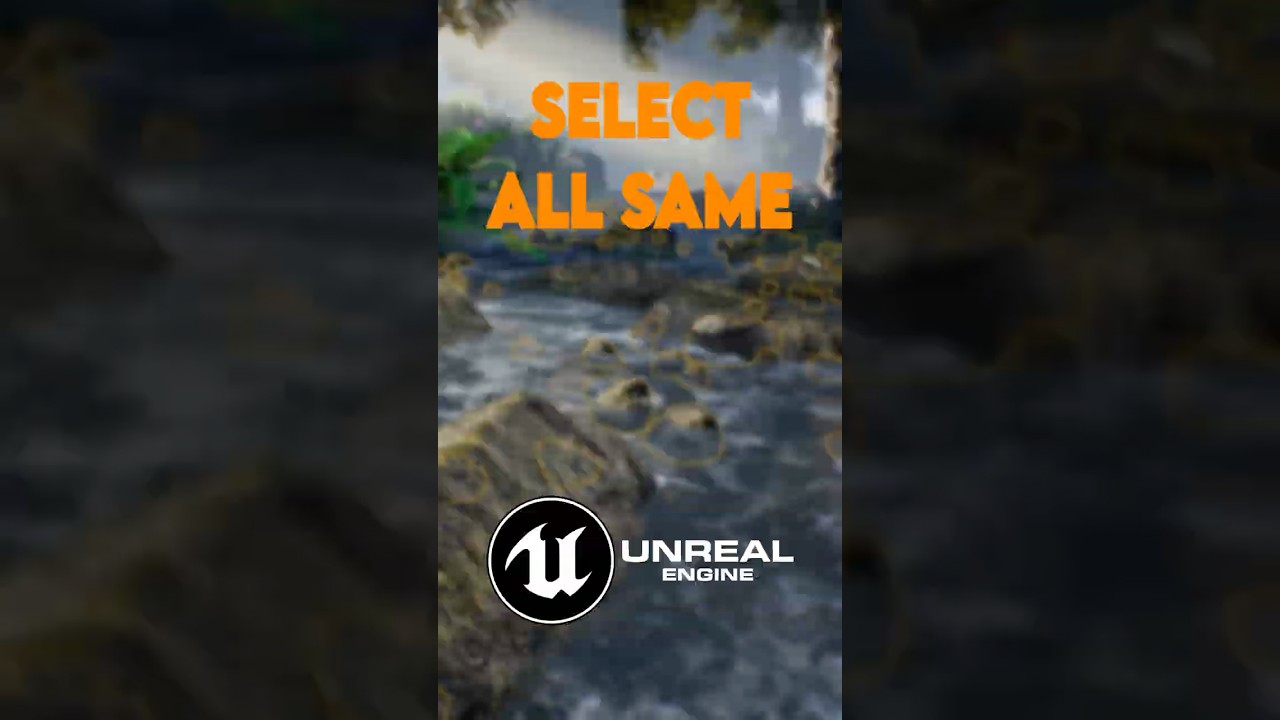 Select EVERY Copy of an Asset Instantly in UE5! 🤯 #unrealengine #gamedev #indiedev