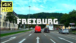 Driving in germany Freiburg City  August 2023 🇩🇪