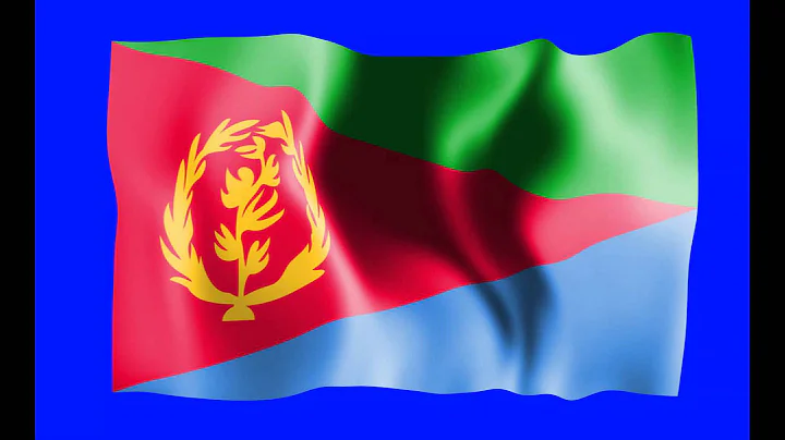 Eritrea Waving Flag Green Screen Animation - Free Royalty Footage