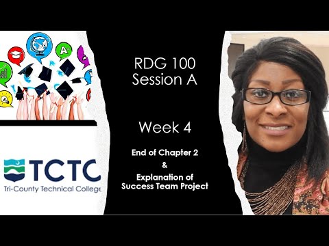 End of Chapter 2 and Success Team Project - YouTube