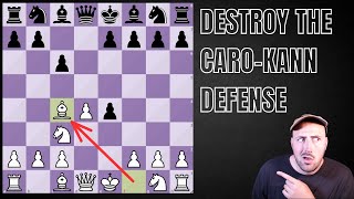 Crush The Caro-Kann Defense With Von Hennig Gambit