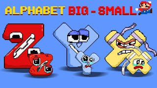 Alphabet Lore (A - Z...) Compilation Big & Small | Alphabet Lore But It's Reverse | GM Animation