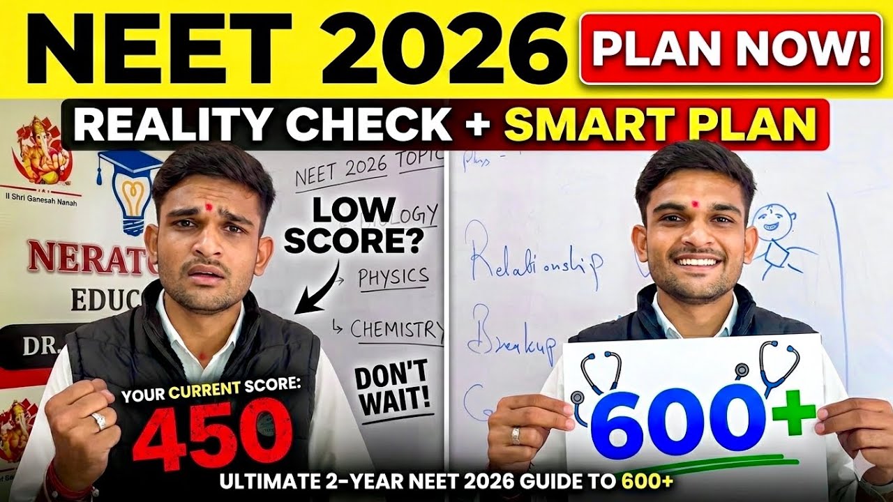 NEET 2026 60 days strategy 😱 2 Month Strategy for NEET From Zero 🔥 ...