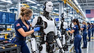 Inside an AI Humanoid Robot Factory — How Next-Gen Robots Are Made
