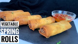 Deliciousnessly| VEGETABLE SPRING ROLLS  + Nuoc Cham Vietnamese Dipping Sauce Recipe